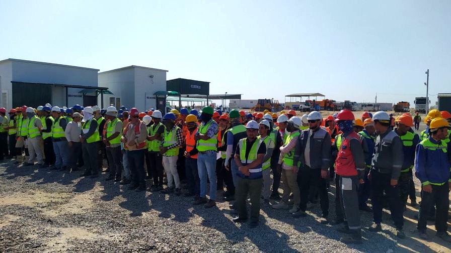 Site-wide safety briefing